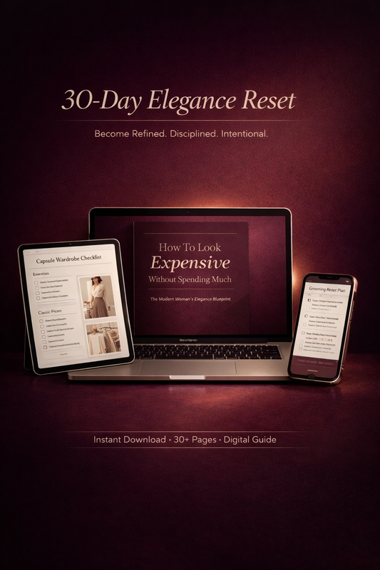 Look Expensive Guide™.    - How High-Class Women Look Rich Without Opening Their Wallet