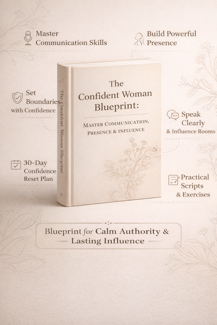The Confident Woman Blueprint™ - The 30-Day Confidence Reset That Transforms How The World see You